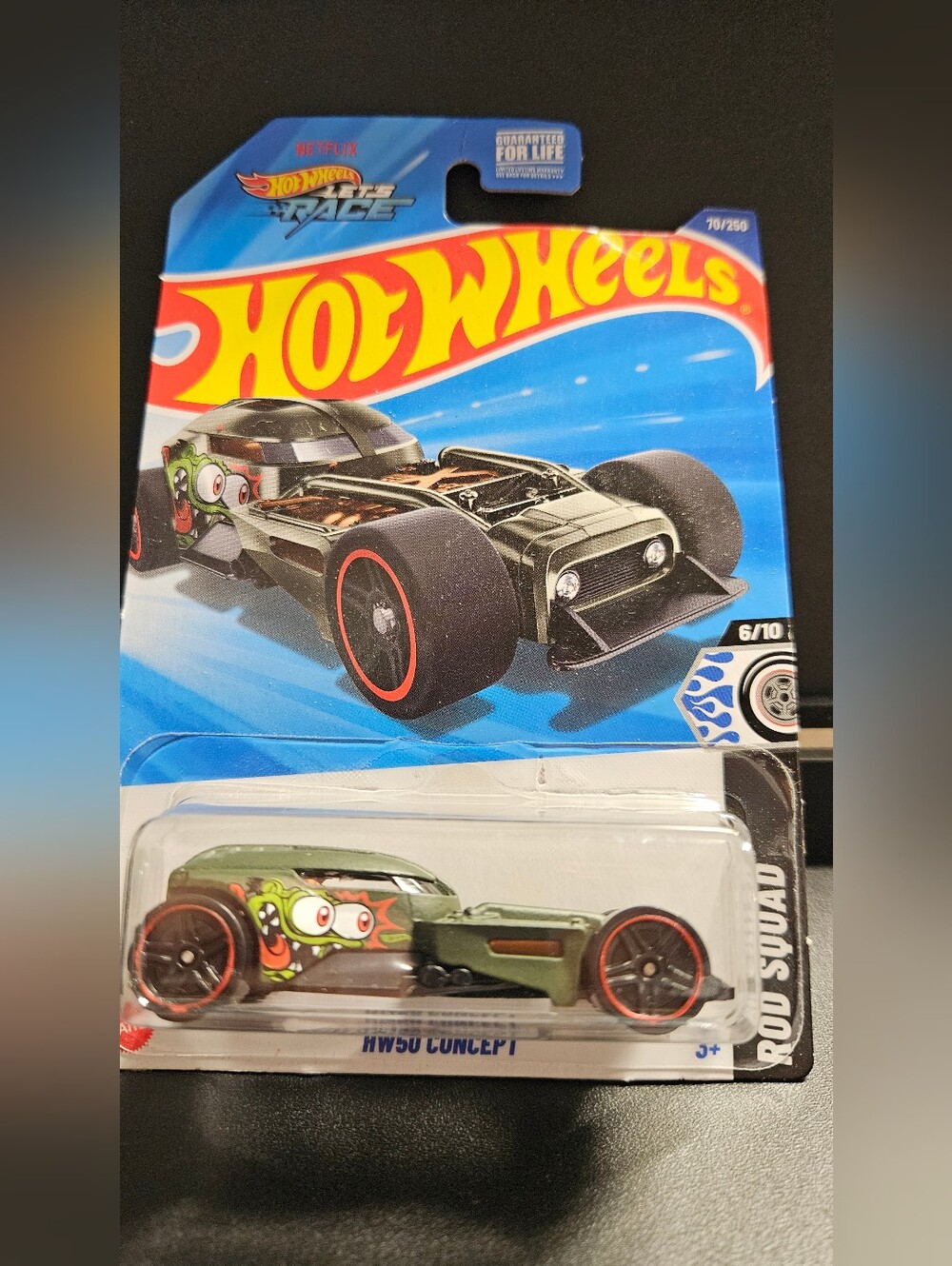 HW Hunter Green HW50 Concept Rod Squad Package slightly damaged in storage